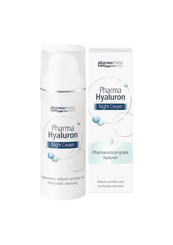 Хиалуронов нощен крем за лице х 50мл МЕДИФАРМА | Hyaluronic night cream for face 50ml MEDIPHARMA