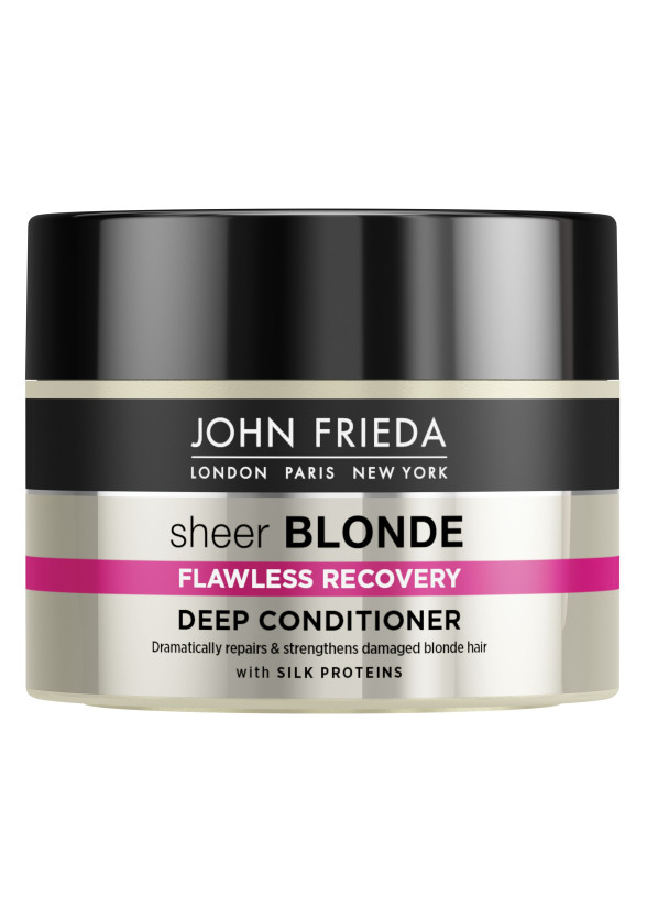 ДЖОН ФРИДА ШИР БЛОНД Възстановяваща маска за руса коса 150мл | JOHN FRIEDA SHEER BLONDE FLAWLESS RECOVERY Deep conditioner 150ml  
