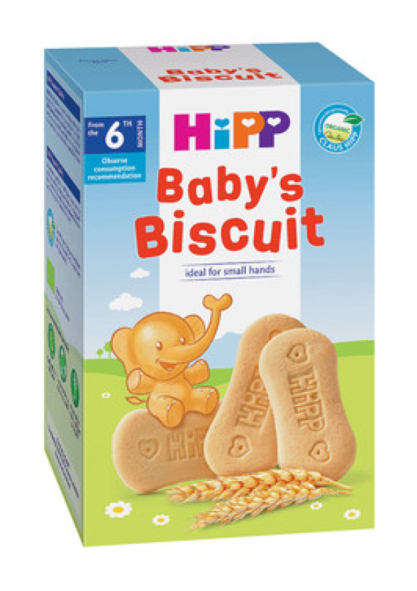 ХИП БИО Първите бисквити на бебето 6+ м. 180гр. HIPP BIO Baby's biscuit 6+ m 180g