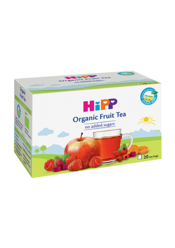 ХИП БИО Плодов чай 20 пакетчета | HIPP BIO Organic fruit tea 20 packets
