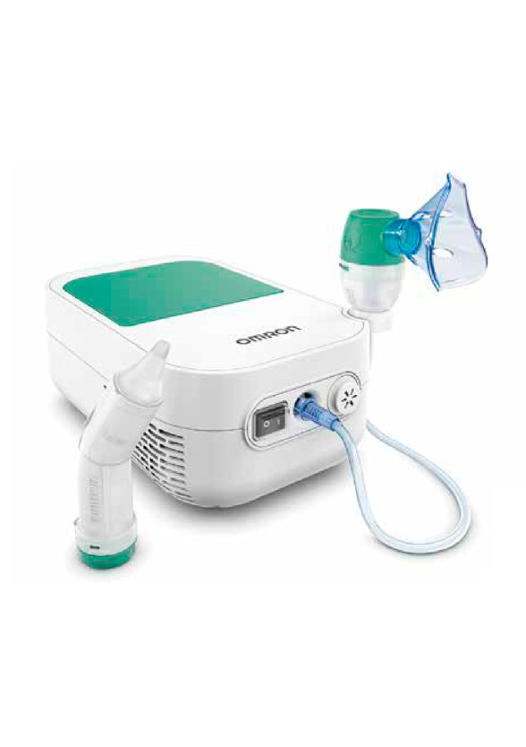 ОМРОН Инхалатор и аспиратор за бебета DuoBaby NE-C301-E | OMRON Compressor nebulizer with Nazal aspirator DuoBaby NE-C301-E