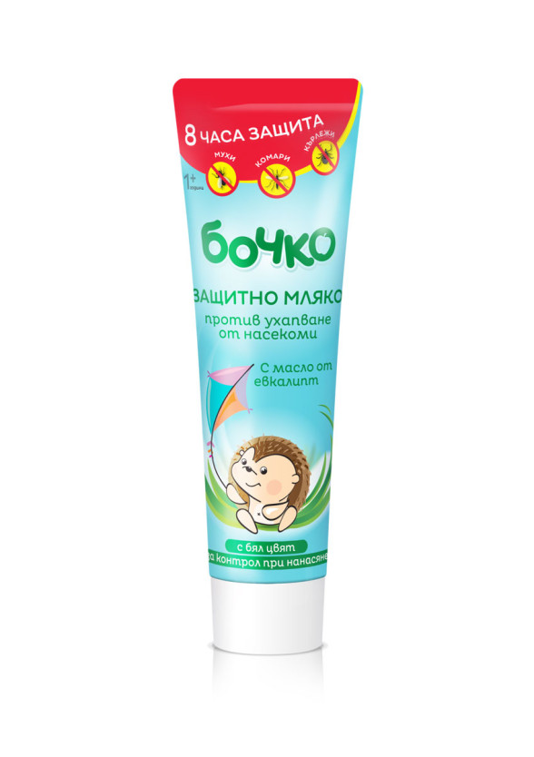 БОЧКО Защитно мляко против ухапване от насекоми 100мл | BOCHKO Anti-bug repellent milk 100ml