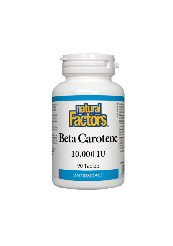 БЕТА КАРОТИН 10000IU 90 таблетки ФАКТОРС | BETA CAROTENE 10000iu 90 tablets NATURAL FACTORS