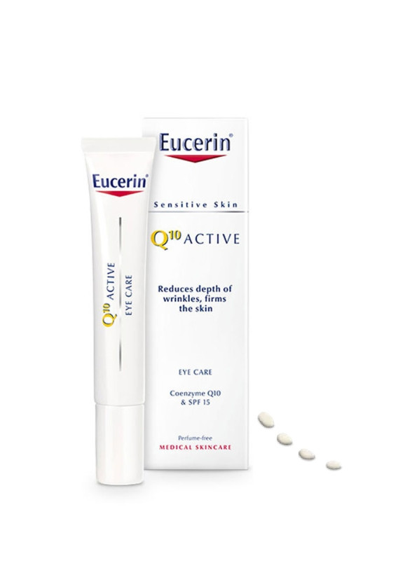 ЮСЕРИН Q10 АКТИВ Околоочен крем SPF15 15мл | EUCERIN Q10 ACTIVE Eye contour cream SPF15 15ml