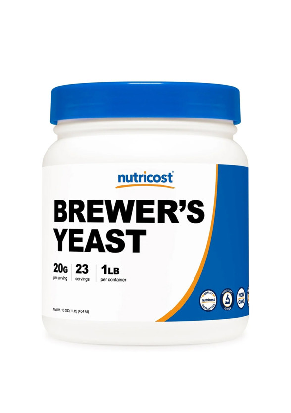 Бирена мая x 454 гр прах НУТРИКОСТ | Brewer’s Yeast x 454 g NUTRICOST