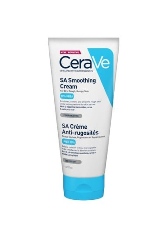 СЕРАВЕ СА Изглаждащ крем за суха и груба кожа 177мл | CERAVE SA Soothing Anti-roughness cream 177ml