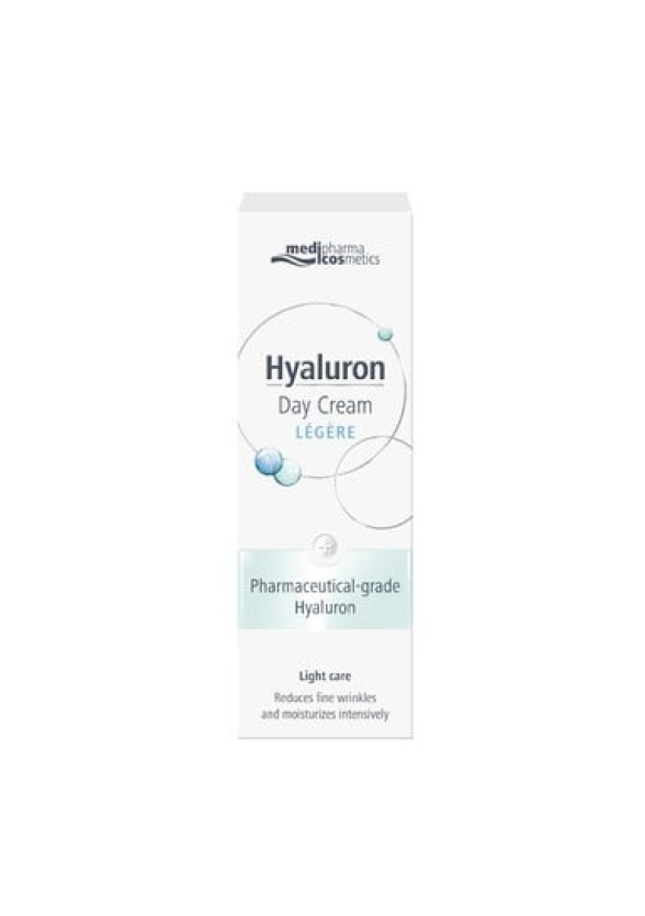 Хиалуронов дневен крем за лице х 50мл МЕДИФАРМА | Hyaluronic day cream for face 50ml MEDIPHARMA
