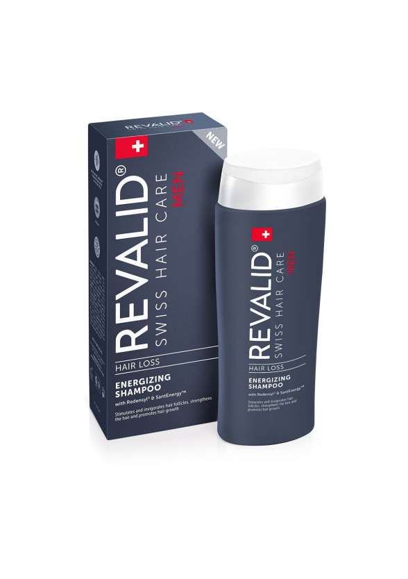 Енергизиращ шампоан против косопад за мъже РЕВАЛИД х 200мл  | Energyzing Stimulating shampoo anti-hairloss for men REVALID x 200ml 