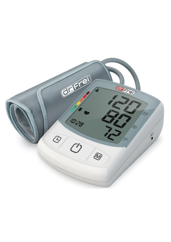 ДР. ФРЕЙ Автоматичен апарат за измерване на кръвно налягане на бицепс M200A | DR. FREI Automatic wrist blood pressure monitor for biceps M200A