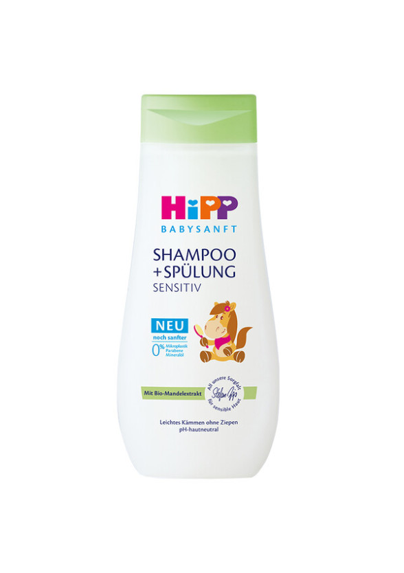 ХИП БЕЙБИЗАНФТ Шампоан за лесно разресване без сълзи 200мл | HIPP BABYSANFT Shampoo easy comb no tears 200ml