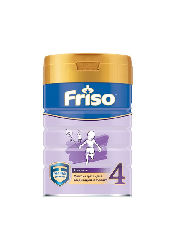 ФРИЗО 4 Адаптирано мляко за малки деца 4г+ 400гр | FRISO 4 Growing up milk 4g+ 400g