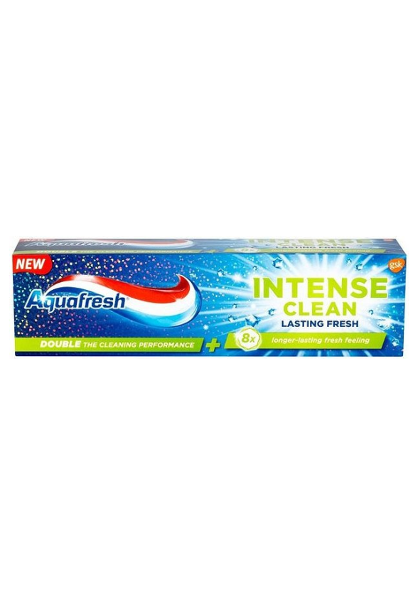 АКВАФРЕШ ИНТЕНС КЛИЙН Паста за зъби ЛАСТИНГ ФРЕШ 75мл | AQUAFRESH INTENSE CLEAN Toothpaste LASTING FRESH 75ml