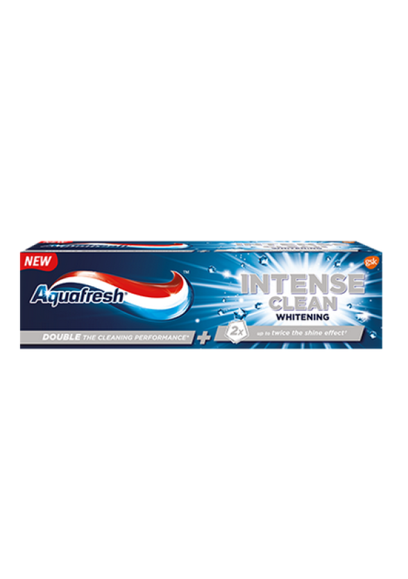 АКВАФРЕШ ИНТЕНС КЛИЙН Паста за зъби УАЙТЕНИНГ 75мл | AQUAFRESH INTENSE CLEAN Toothpaste WHITENING 75ml