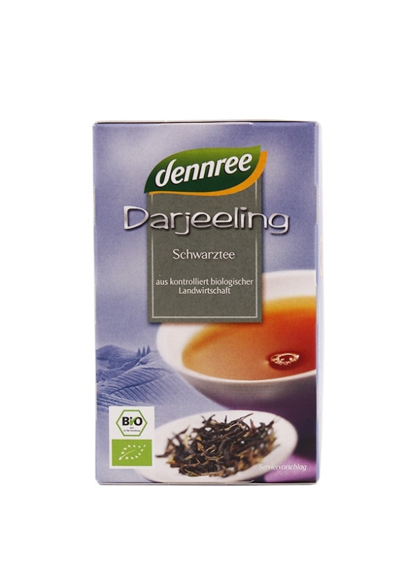 БИО Чай Черен пакетчета 20бр, 30гр ДАНРЕ | BIO Black tea "Darjeeling" teabags 20s, 30g DANNREE