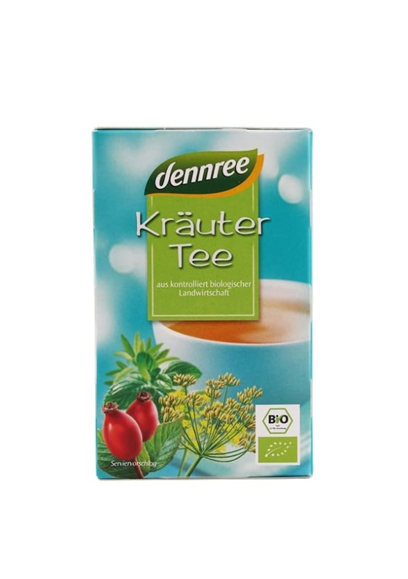 БИО Чай Билков пакетчета 20бр, 30гр ДАНРЕ | BIO Tea "Kräuter" teabags 20s, 30g DANNREE