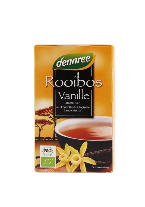 БИО Чай Ройбос и Ванилия пакетчета 20бр, 30гр ДАНРЕ | BIO Tea "Rooibos Vanille" teabags 20s, 30g DANNREE