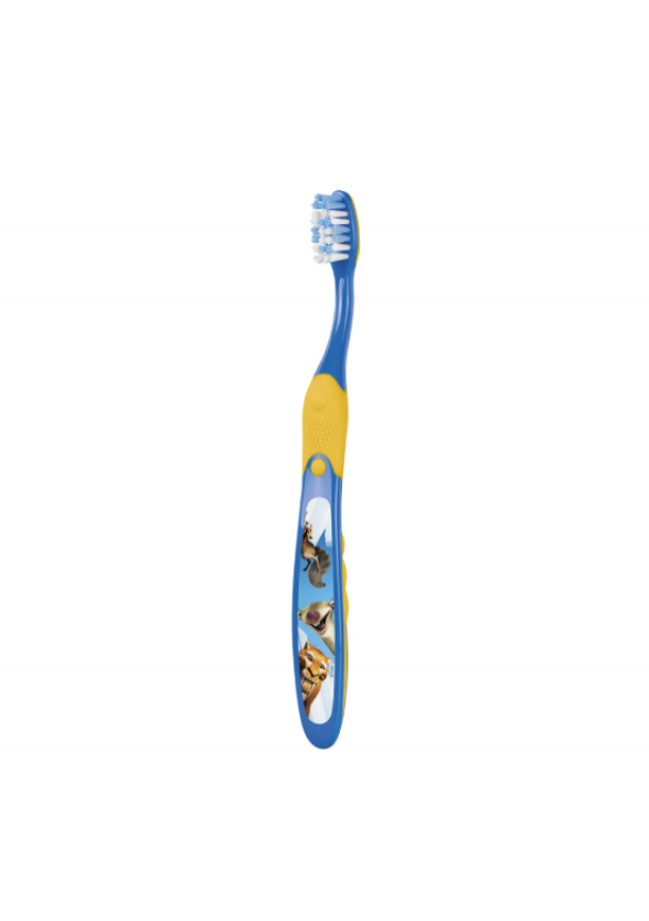 ЕЛГИДИУМ ДЖУНИЪР Четка за зъби ICE AGE СИНЯ мека 7-12г | ELGYDIUM JUNIOR Toothbrush ICE AGE BLUE soft 7-12years