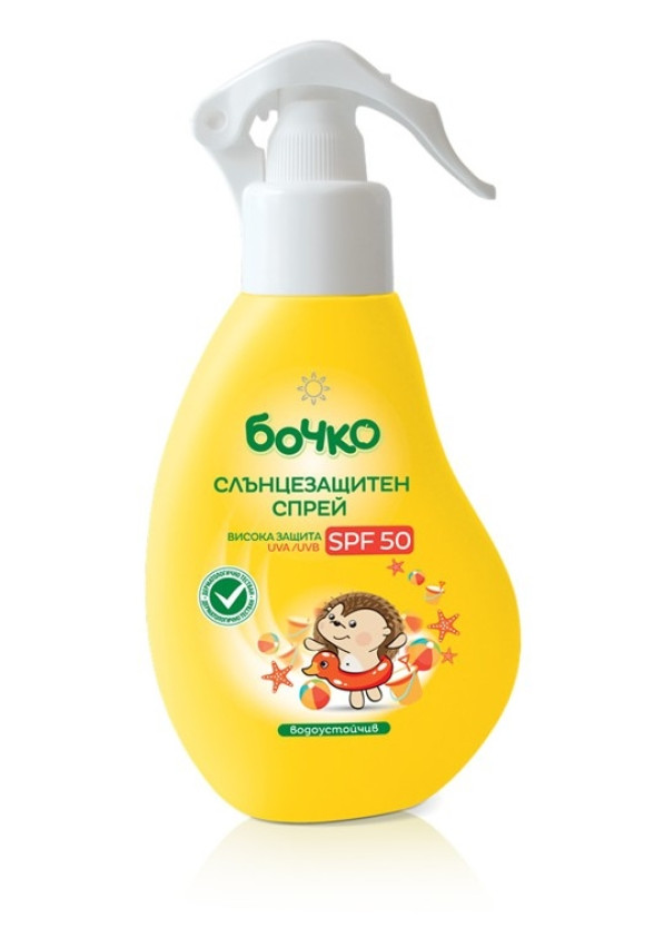 БОЧКО Слънцезащитен спрей SPF50 150мл | BOCHKO Sun protection spray SPF50 150ml