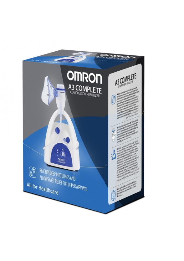 ОМРОН 3 в 1 Регулируем компресорен инхалатор А3 Complete | OMRON 3 in 1 Adjustable compressor nebulizer A3 Complete