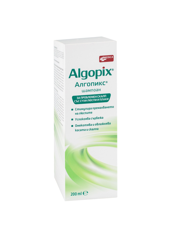 АЛГОПИКС шампоан 200мл СОФАРМА | ALGOPIX shampoo 200ml SOPHARMA