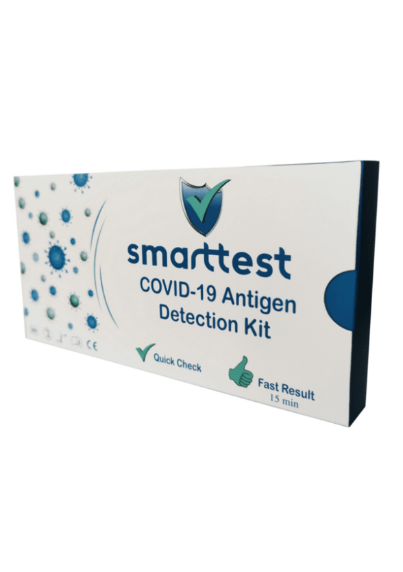 Бърз АНТИГЕНЕН тест за коронавирус (ковид) x 1бр SMARTTEST | COVID-19 Antigen Rapid test x 1s SMARTTEST