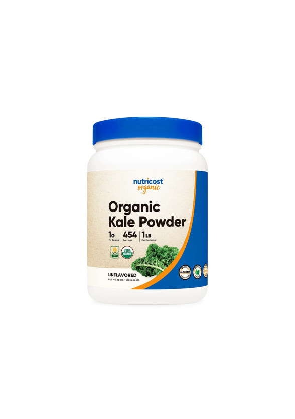 Кейл Органик x 454 гр прах НУТРИКОСТ | Organic Kale Powder x 454 g NUTRICOST