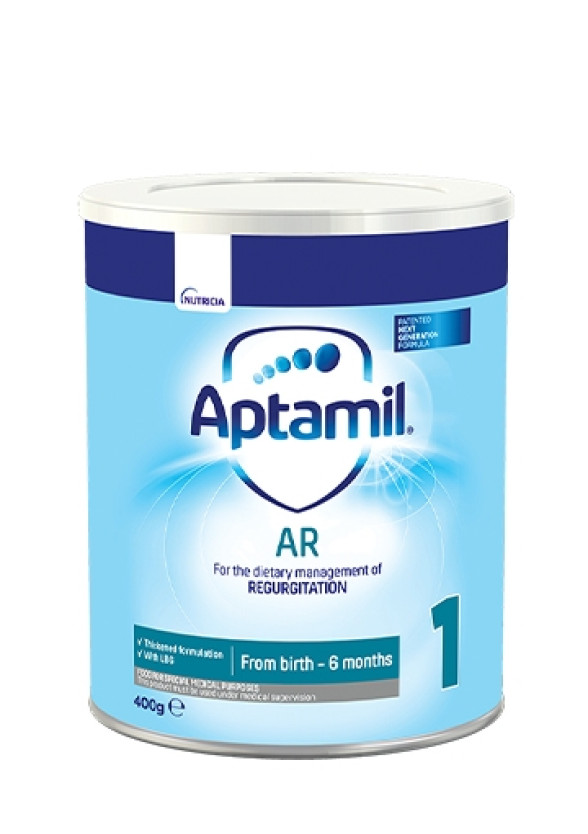 АПТАМИЛ АР (Анти-рефлукс) Мляко за кърмачета 0+ месеца 400гр. | APTAMIL AR (Anti-Regurgitation) Infant formula 0+ 400g