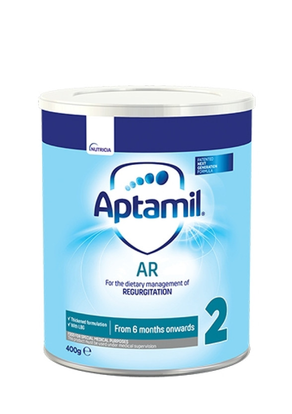 АПТАМИЛ АР2 (Анти-рефлукс) Преходно мляко 6+ месеца 400гр. | APTAMIL AR2 (Anti-Regurgitation) Follow on formula 6+ 400g