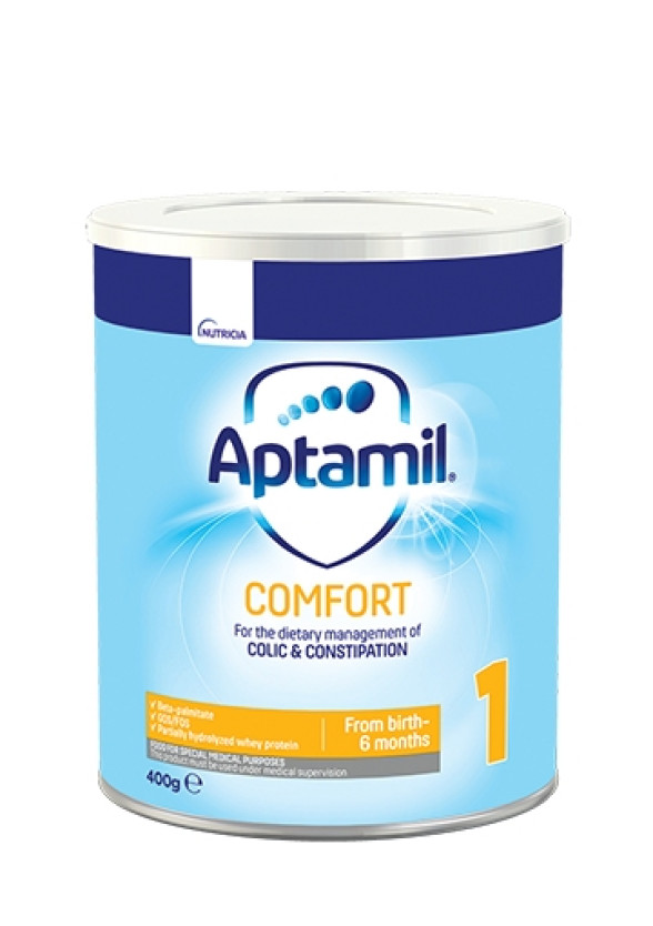 АПТАМИЛ 1 Комфорт с Pronutra+ Мляко за кърмачета 0-6 м. 400гр. | APTAMIL 1 Comfort with Pronutra+ Infant formula 0-6 m 400g