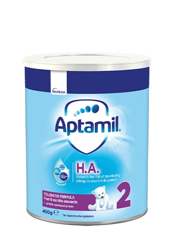 АПТАМИЛ 2 с Pronutra+ Хипо-алергенно (НА) Преходно мляко 6-12 м. 400гр. | APTAMIL 2 with Pronutra+ Hypo-allergenic (HA) Follow on milk formula 6-12 m 400g