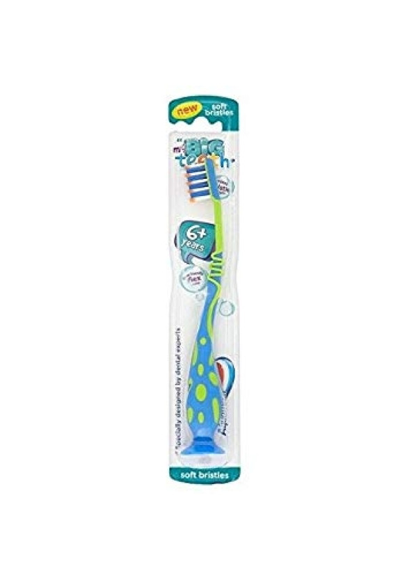 АКВАФРЕШ Детска четка за зъби 6г+ БИГ ТИЙТ софт | AQUAFRESH Kids toothbrush 6y+ BIG TEETH soft