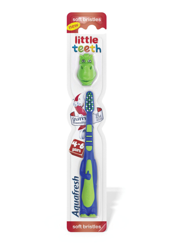 АКВАФРЕШ Детска четка за зъби 3-6г ЛИТЪЛ ТИЙТ софт | AQUAFRESH Kids toothbrush 3-6y LITTLE TEETH soft