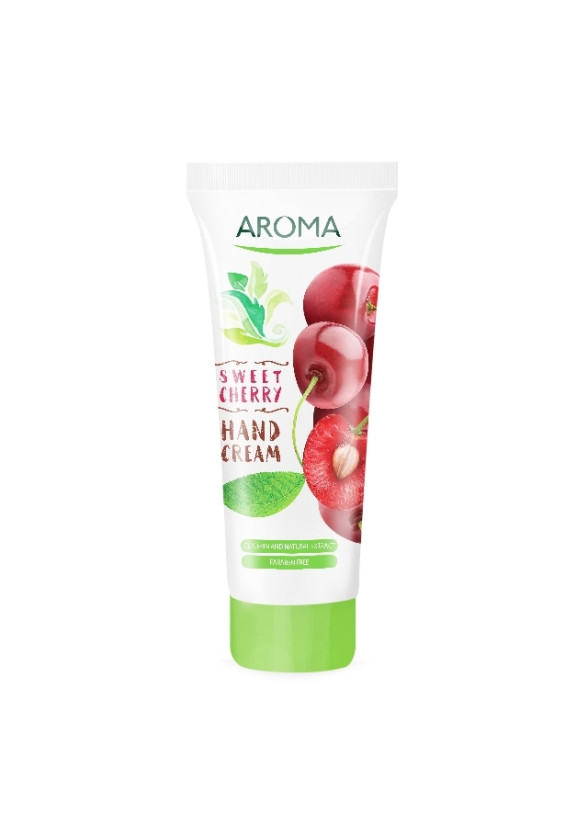 АРОМА Крем за ръце Череша 75мл | AROMA Hand cream Sweet cherry 75ml