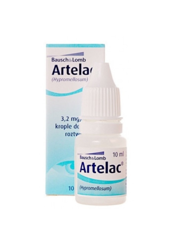 АРТЕЛАК 0,32% капки за очи 10мл | ARTELAC 0,32% eye drops 10ml