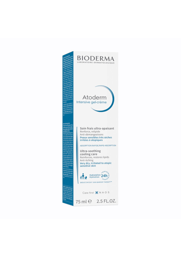 БИОДЕРМА АТОДЕРМ Интензив гел-крем при суха и атопична кожа х 75мл | BIODERMA ATODERM Intensive gel-cream x 75ml