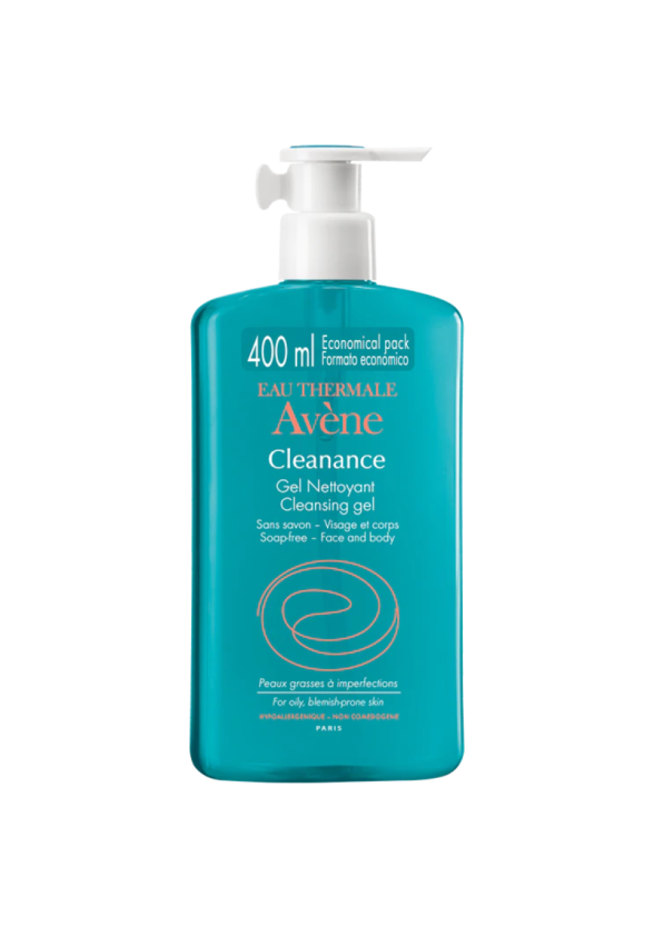 АВЕН КЛЕАНАНС Почистващ гел без сапун 400мл | AVENE CLEANANCE Cleansing gel whithout soap 400ml