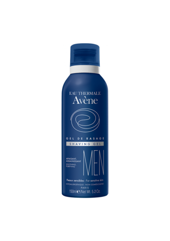 АВЕН МЕН Гел за бръснене за чувствителна кожа 150мл | AVENE MEN Shaving gel 150ml