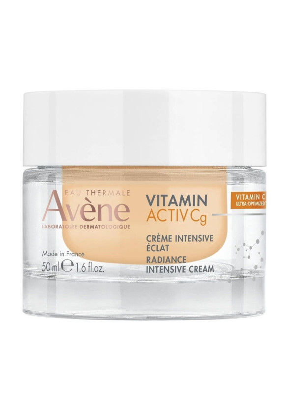 АВЕН АКТИВ CG Дневен крем за лице с витамин Ц, бакучиол и ниацинамид х 50мл | AVENE Active Cg 50ml