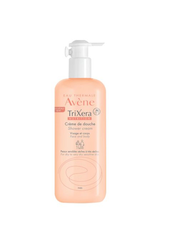 АВЕН ТРИКСЕРА НУТРИШЪН Нутри-флуиден душ крем за лице и тяло 500мл | AVENE TRIXERA Nutrition Shower Cream 500ml