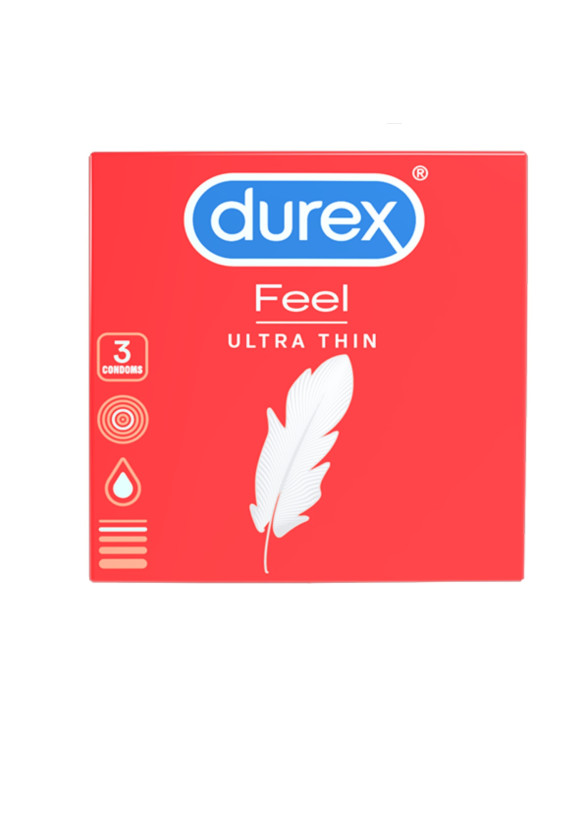 ДЮРЕКС ФИЙЛ УЛТРА ТИН презервативи 3бр., 10 бр. | DUREX FEEL ULTRA THIN condoms 3s, 10s