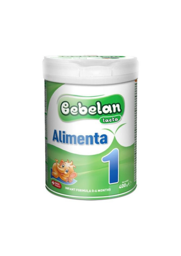 БЕБЕЛАН ЛАКТА АЛИМЕНТА 1 Мляко за кърмачета 0-6 м. 400гр. | BEBELAN LACTA ALIMENTA 1 Infant formula 0-6 m 400g