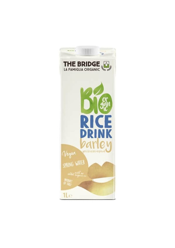 ДЪ БРИДЖ БИО Оризова напитка с Ечемик 1л | THE BRIDGE BIO Rice drink with Barley 1l