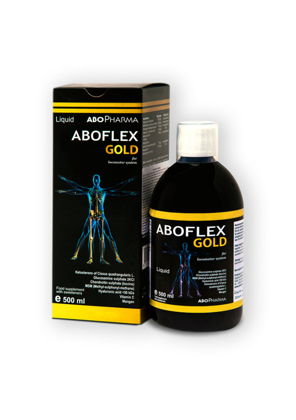 АБОФЛЕКС ГОЛД сироп за здрави стави 500мл АБОФАРМА | ABOFLEX GOLD syrup for healthy joints 500ml ABOPHARMA