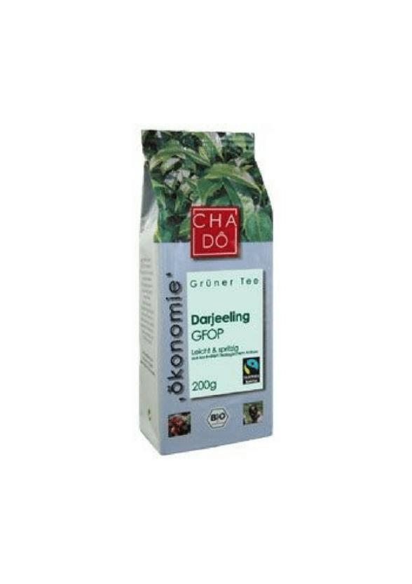ЧА ДО БИО Зелен чай Darjeeling 200гр | CHA DO BIO Green tea Darjeeling 200g