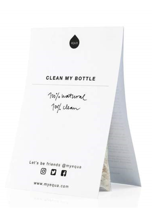 ЕКУА Почистващ комплект за бутилки 50гр.  | EQUA Clean my bottle 