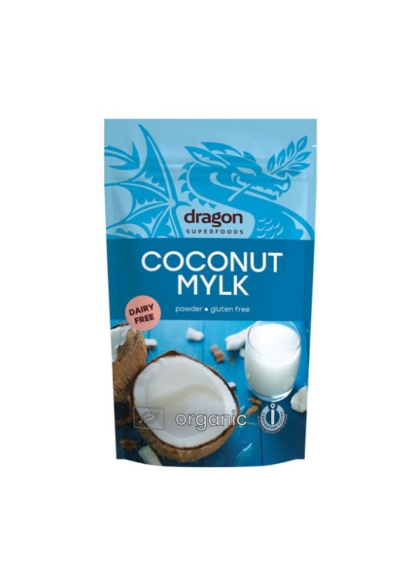 ДРАГОН СУПЕРФУУДС БИО Кокосово мляко на прах 150гр | DRAGON SUPERFOODS BIO Coconut mylk, powder 150g