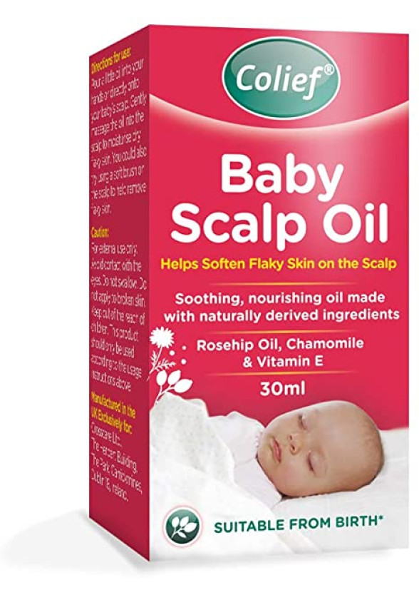 КОЛИЙФ Бейби скалп ойл при млечни корички (крусти) x 30мл | COLIEF Baby Scalp Oil x 30ml