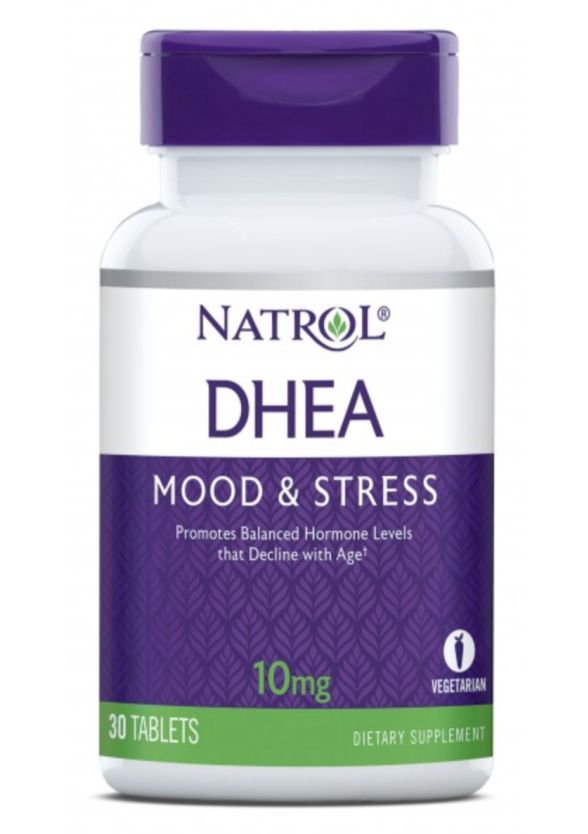 ДХЕА 10 мг. 30 таблетки НАТРОЛ | DHEA 10 mg 30 tabs NATROL