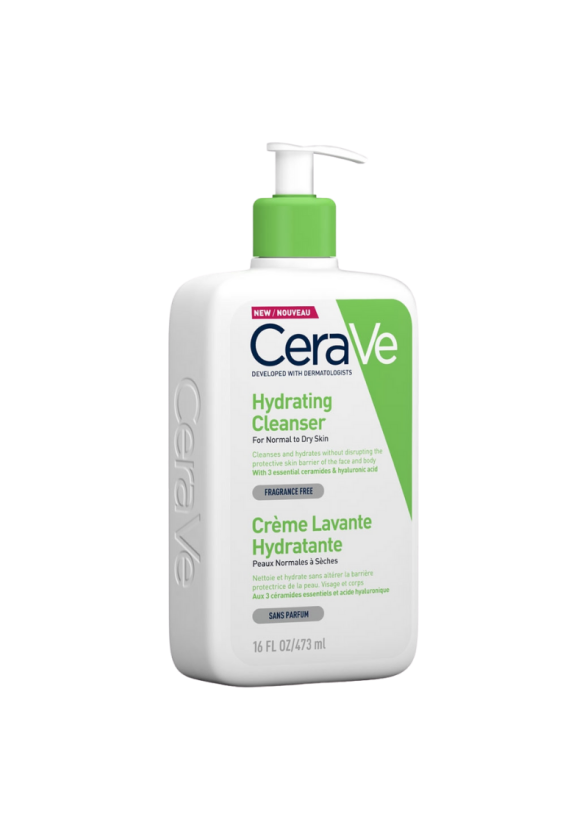 СЕРАВЕ Измиващ хидратиращ крем за лице и тяло 473мл | CERAVE Hydrating cleancer for face and body 473ml