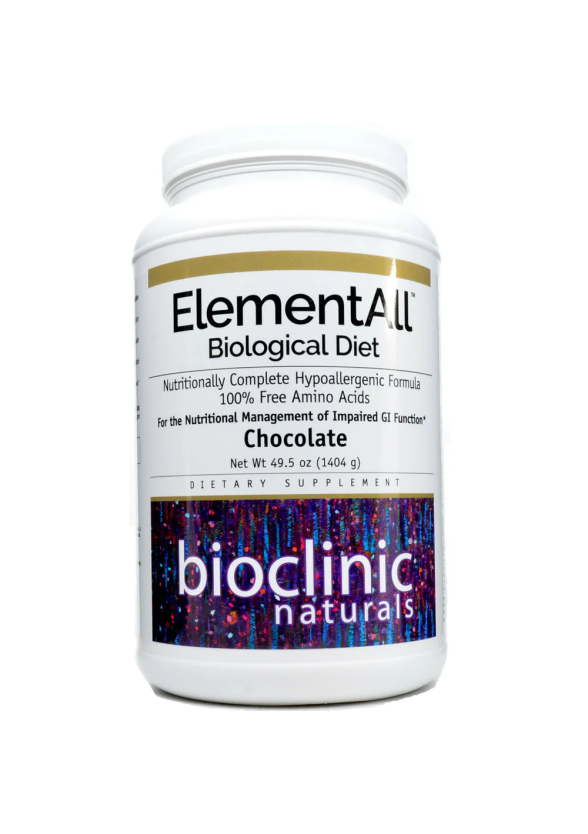 ЕлементАЛ Биологична диета пудра с вкус на шоколад 1404г БИОКЛИНИК НАТУРАЛС | ElementAll Biological Diet chocolate flavor powder 1404g BIOCLINIC NATURALS 